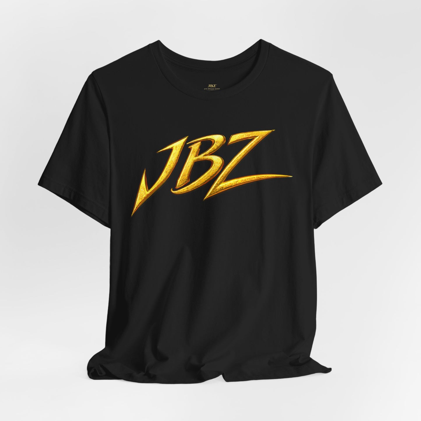 JBZ Gold Logo T-Shirt – Just Beyond Zones Streetwear