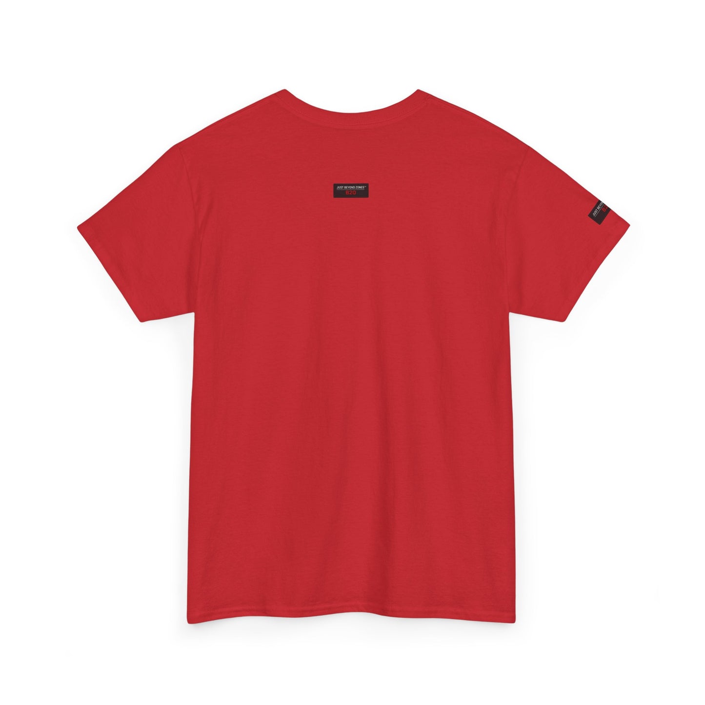 Just Beyond Zones Inspirational Graphic Tee — 'But Greatness Lives Just Beyond Zones'