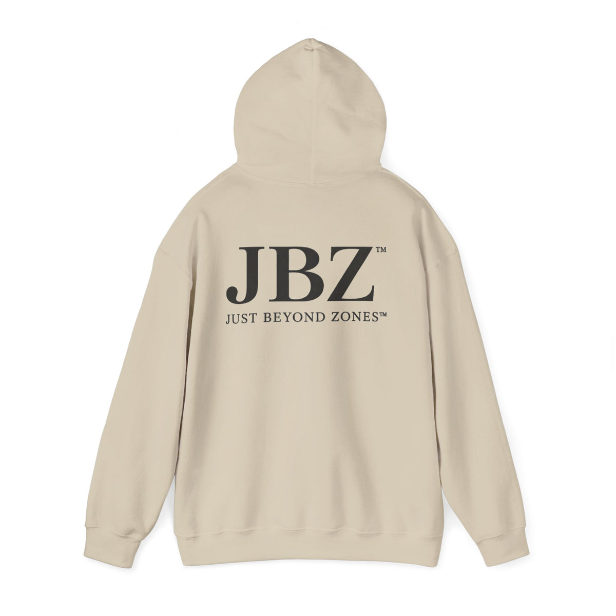 JBZ Just Beyond Zones Unisex Hoodie – Minimalist Streetwear Pullover Sweatshirt