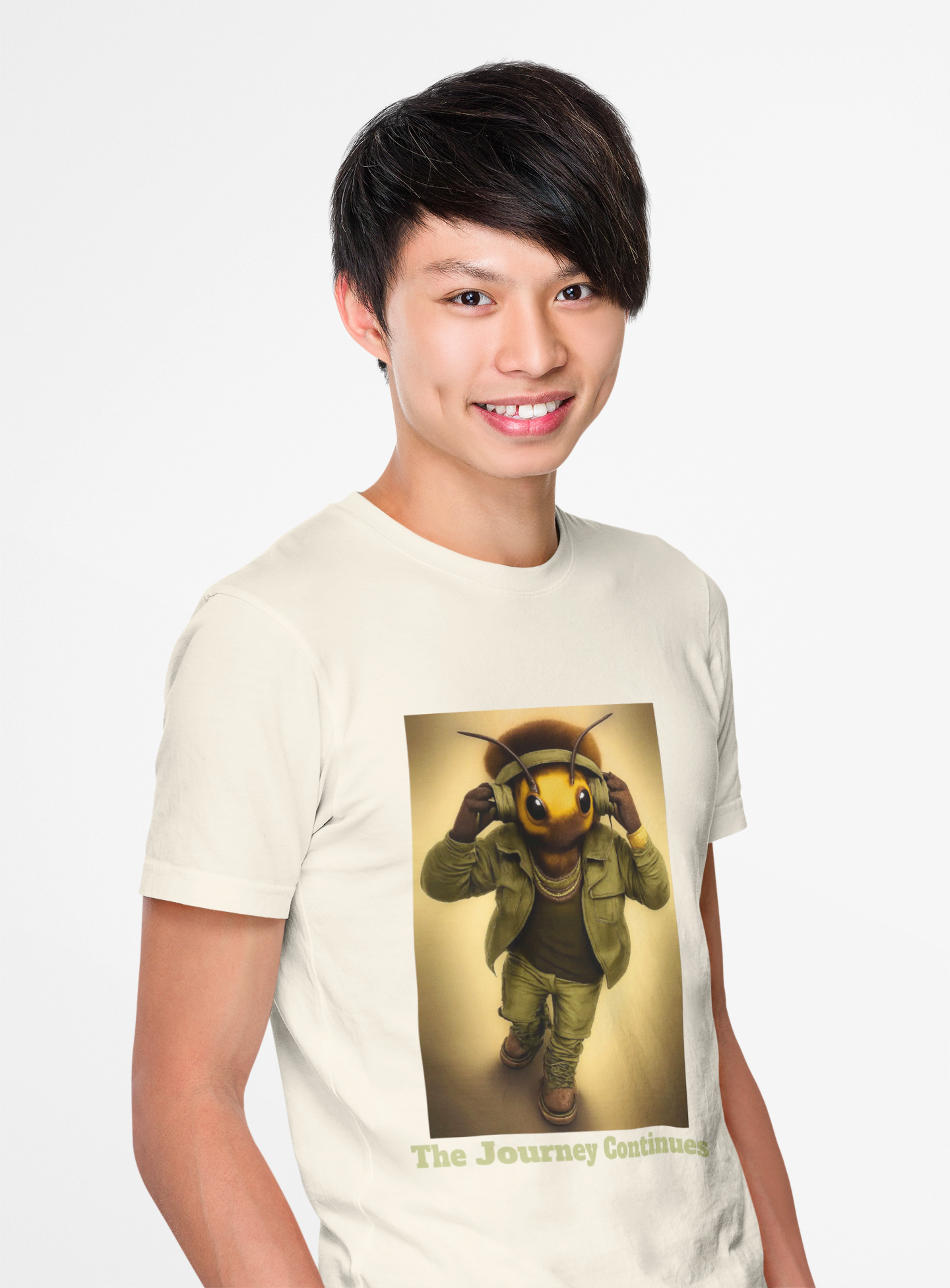 JBZ Guardian Bee “The Journey Continues” Graphic T-Shirt | Brooklyn 2 Ohio Apparel