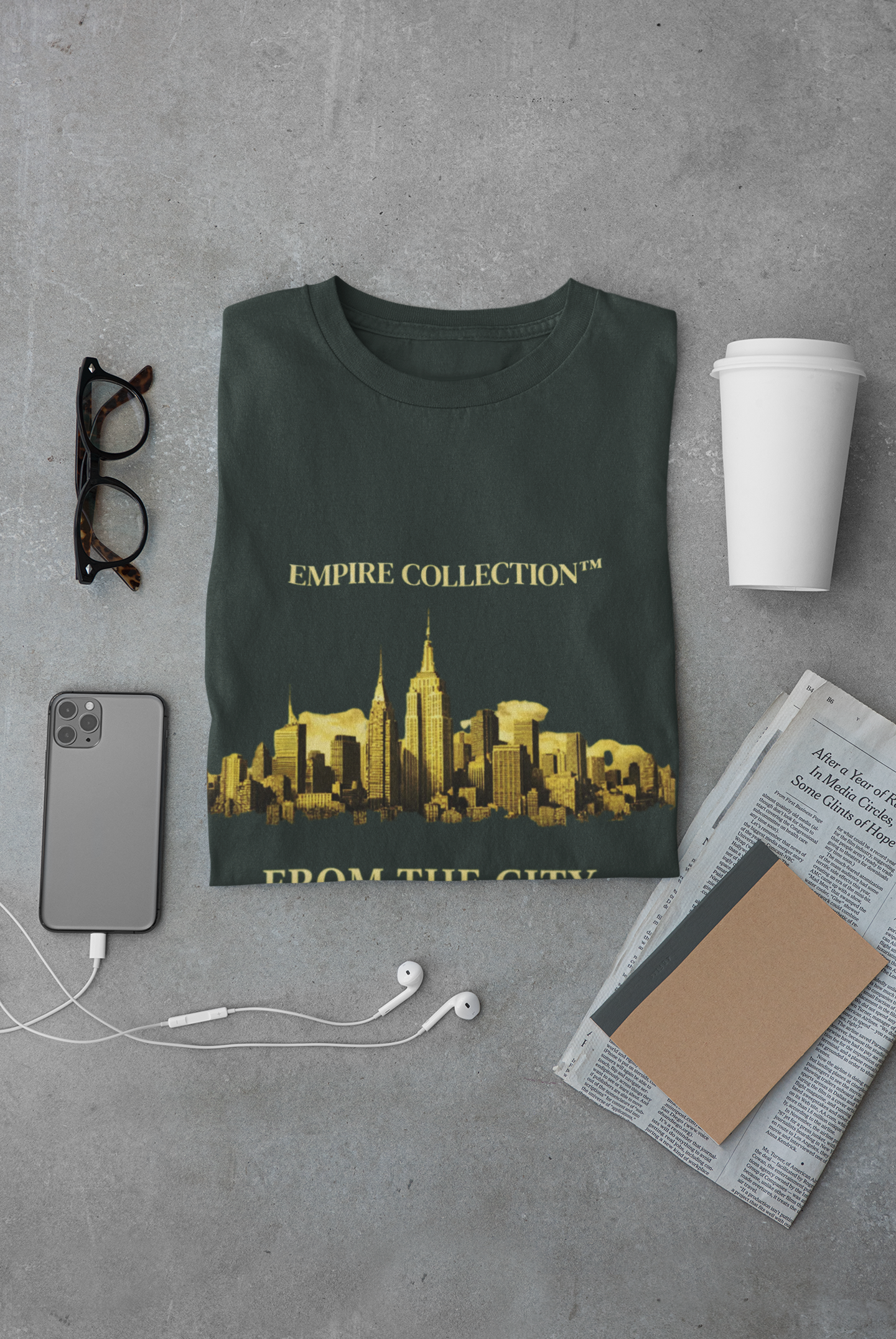 JBZ™ Empire Collection Oversized Tee | Luxury Streetwear Heritage Edition