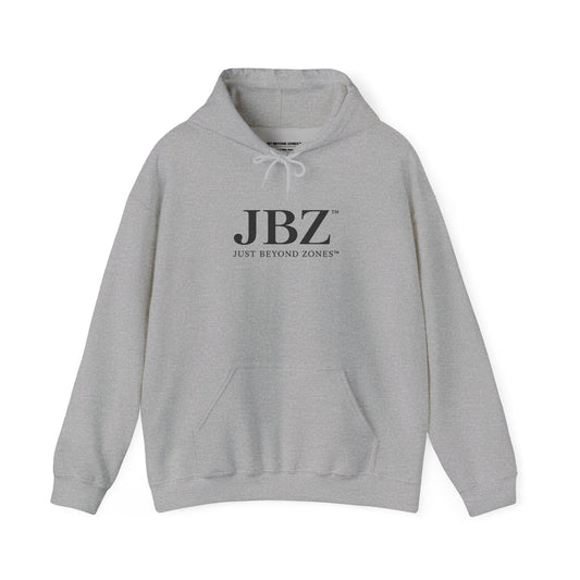 JBZ Just Beyond Zones Unisex Hoodie – Minimalist Streetwear Pullover Sweatshirt