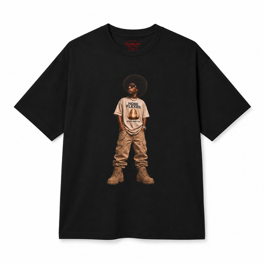 NOSE FLEXES™ “Inhale Ambition” Oversized Heavyweight Streetwear T-Shirt | JBZ™