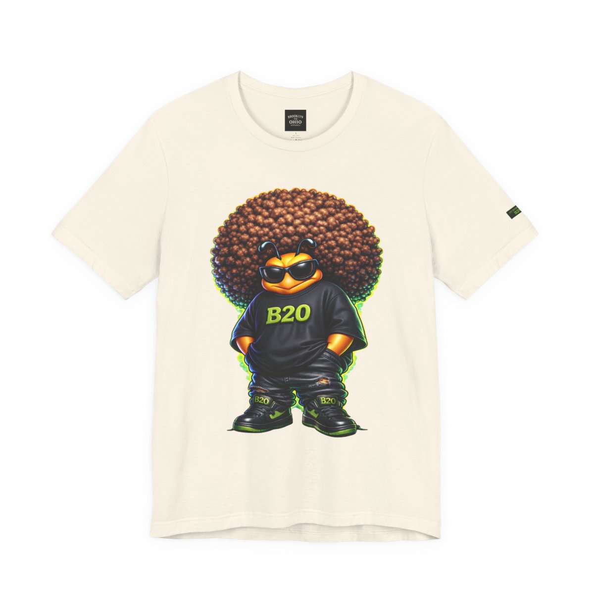 JBZ Guardian Bee Street Graphic T-Shirt | Brooklyn 2 Ohio Apparel