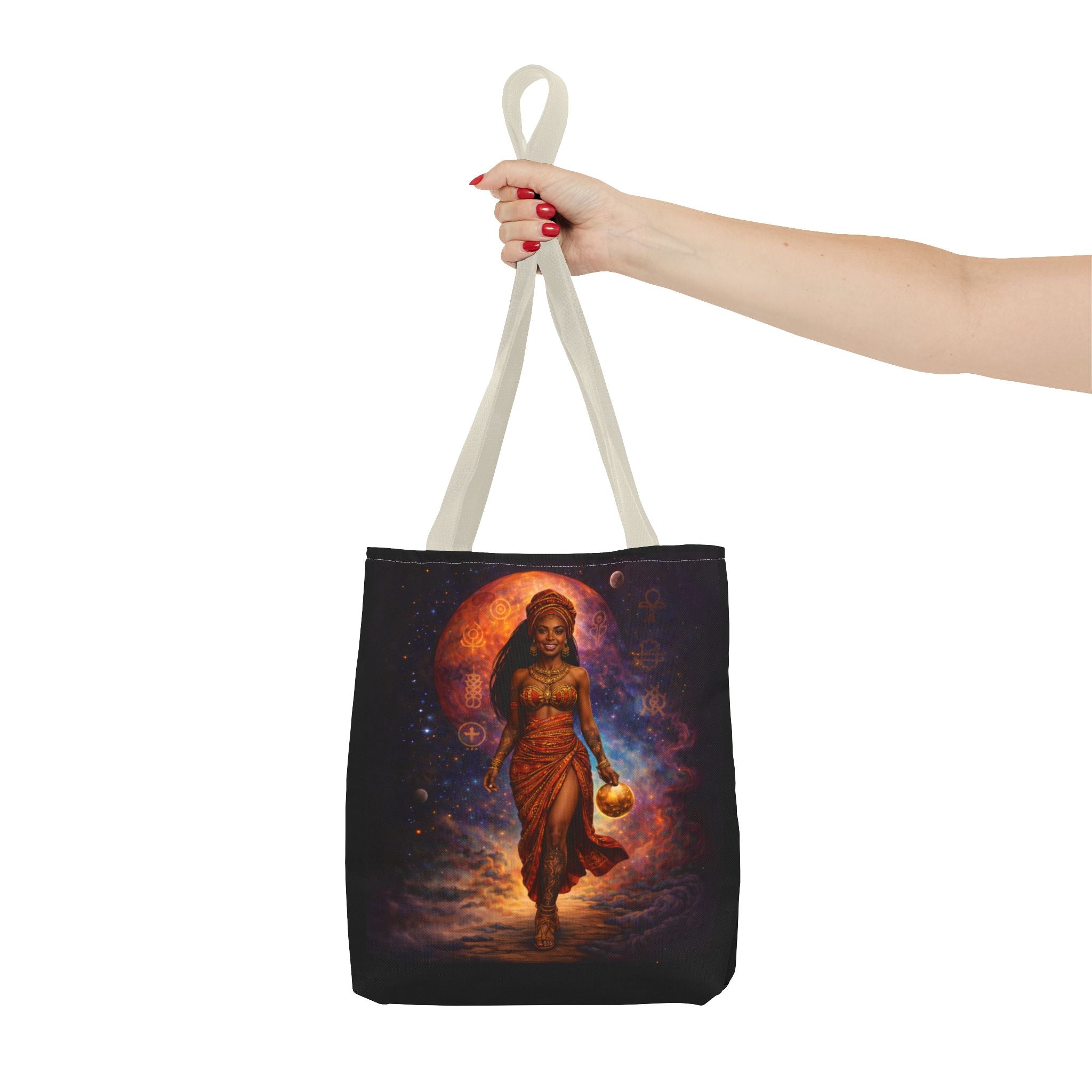 Cosmic Goddess Tote Bag