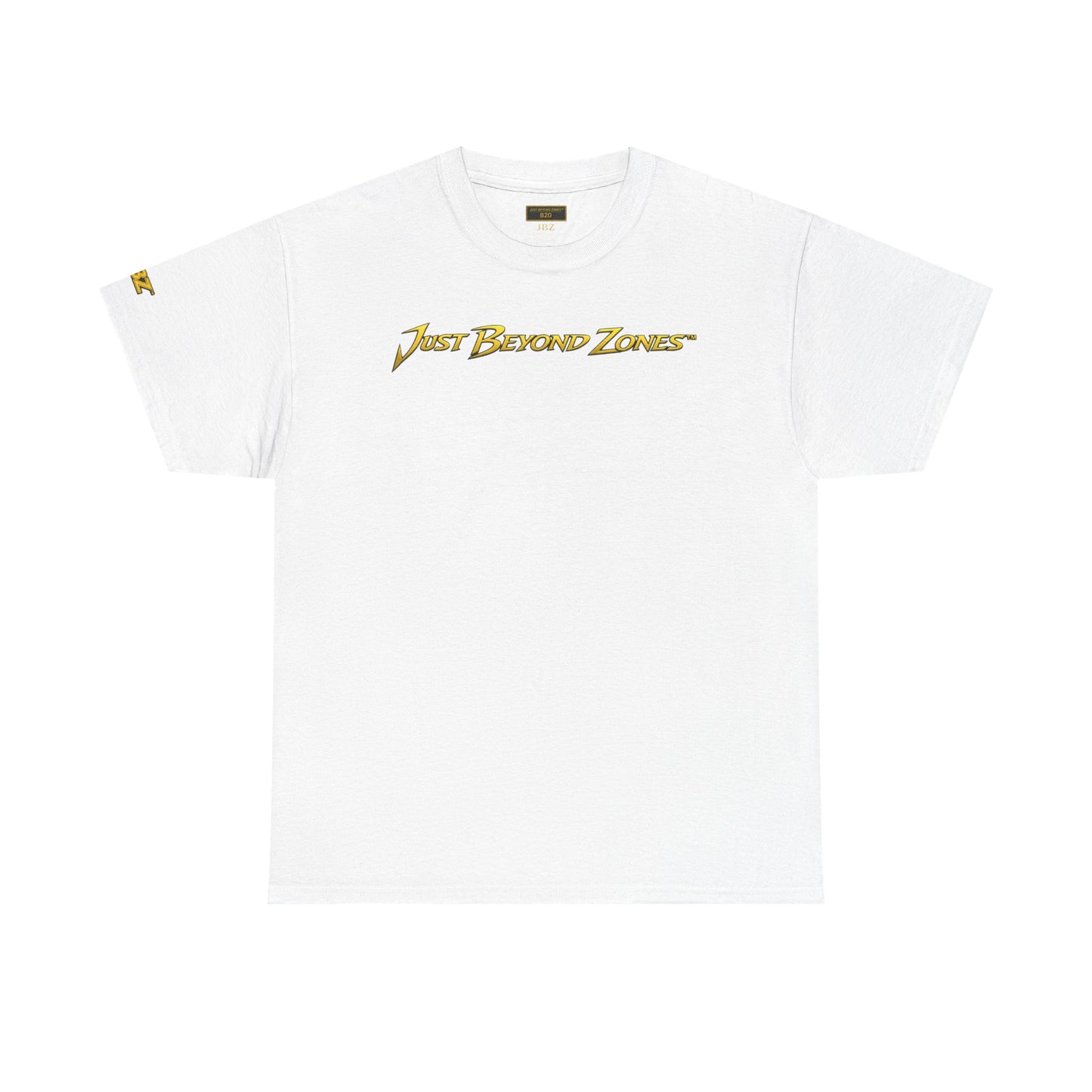 Just Beyond Zones Gold Logo T-Shirt – Unisex Cotton Tee (Gildan 5000)