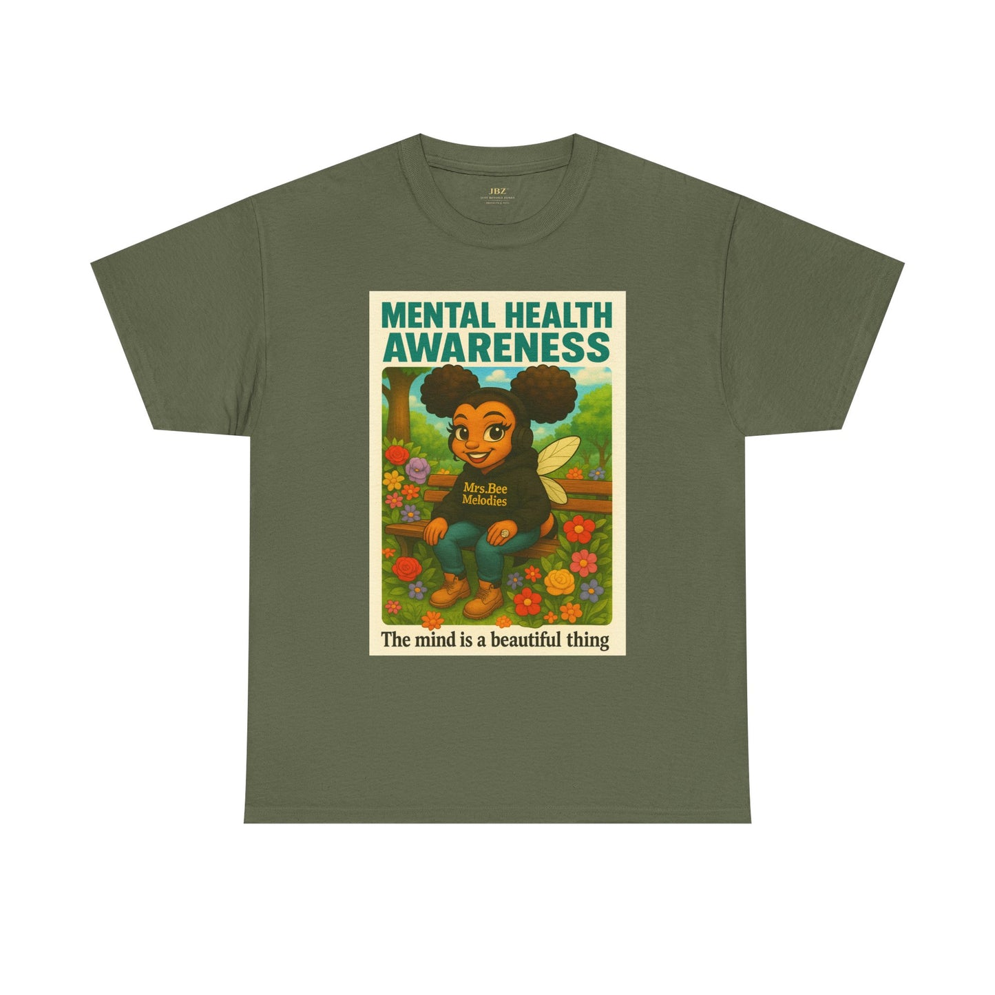 JBZ™ Mind Is Beautiful Tee | Mental Health Awareness Collection
