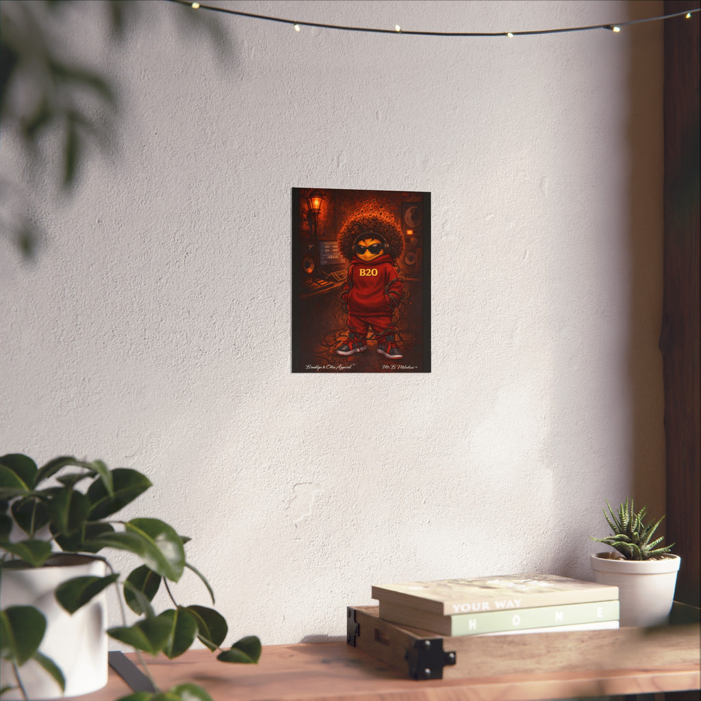 B2O Studio Vibes – Fine Art Poster Print