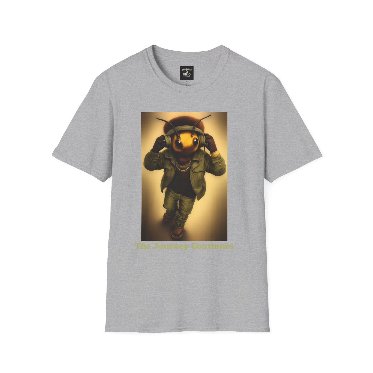JBZ Guardian Bee “The Journey Continues” Graphic T-Shirt | Brooklyn 2 Ohio Apparel