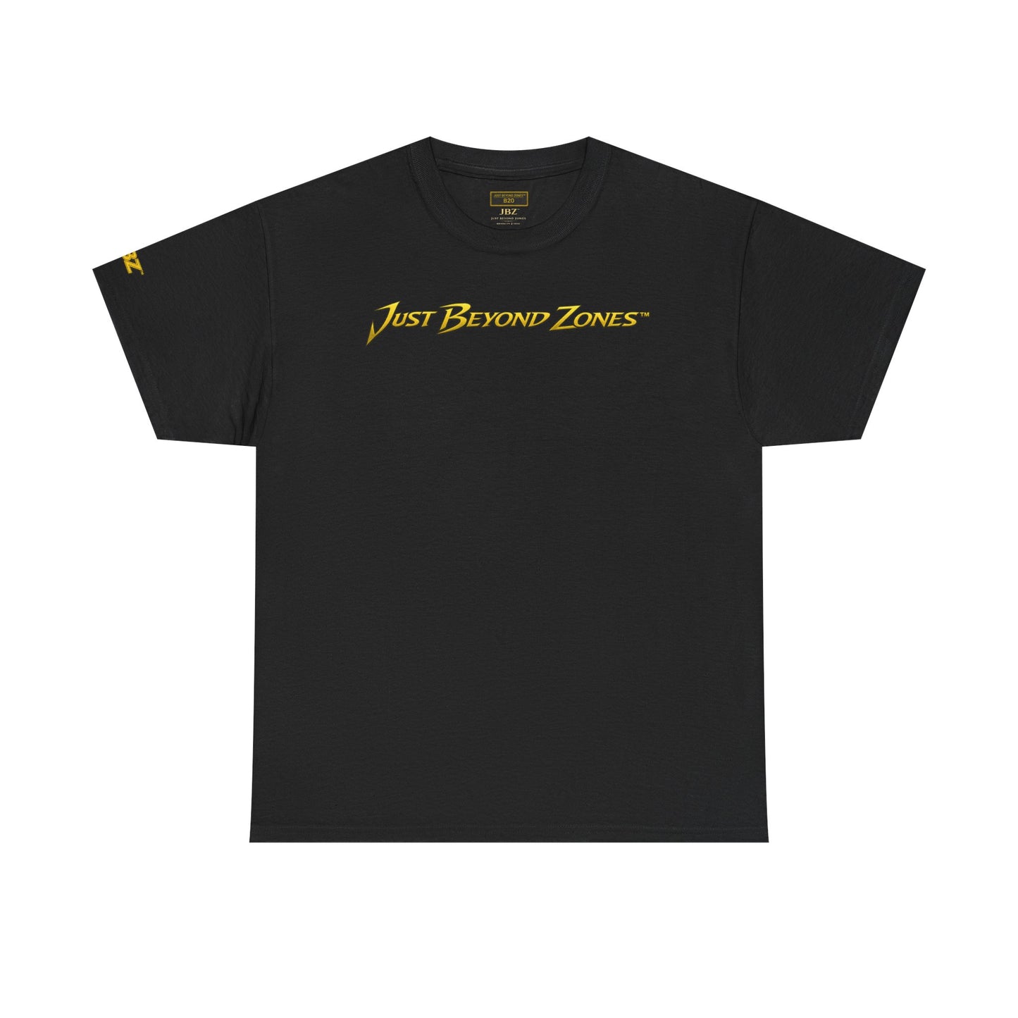 Just Beyond Zones Gold Logo T-Shirt – Unisex Cotton Tee (Gildan 5000)