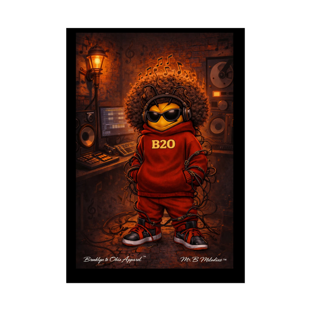B2O Studio Vibes – Fine Art Poster Print