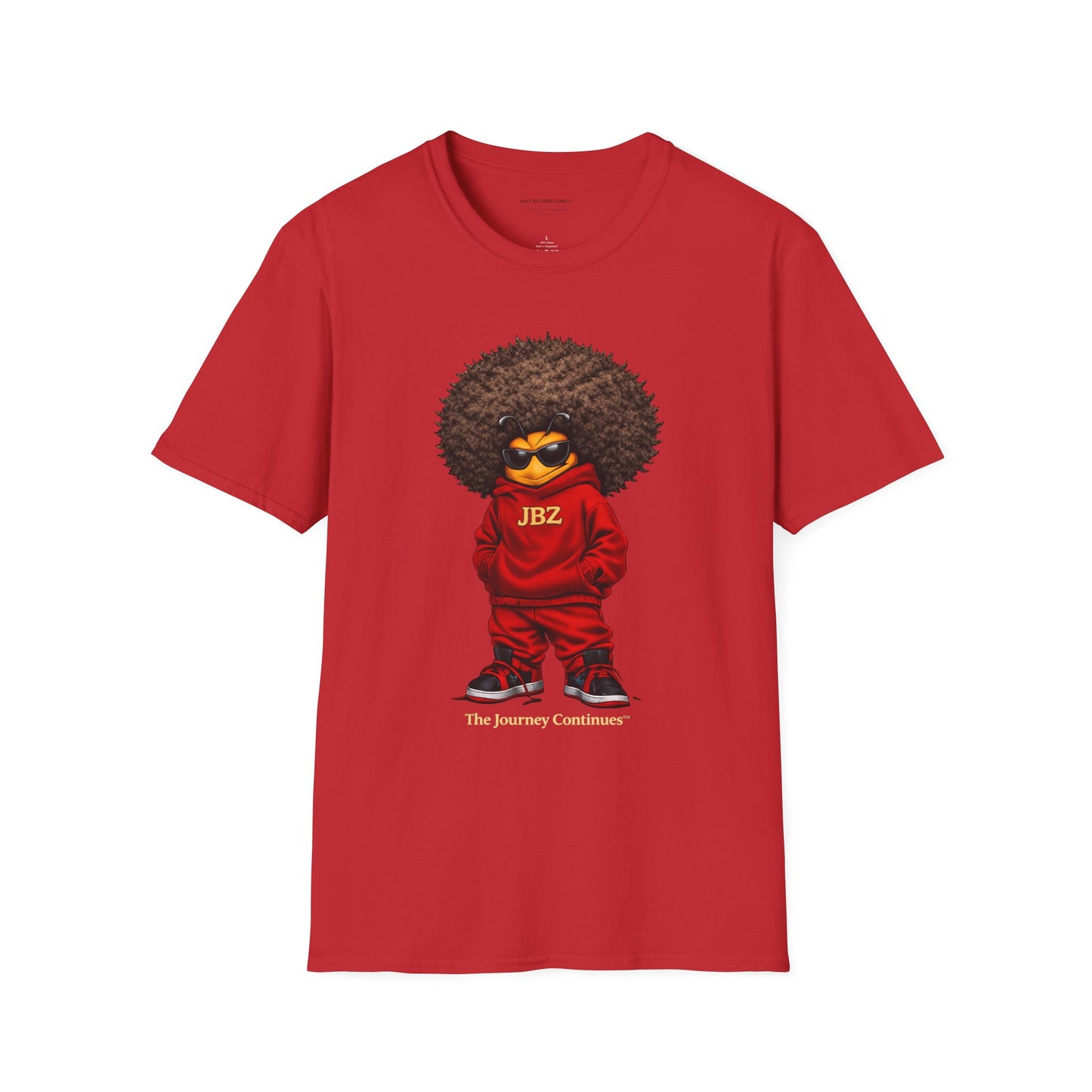 JBZ Guardian Bee Honey Edition Red Graphic T-Shirt | Brooklyn 2 Ohio Apparel