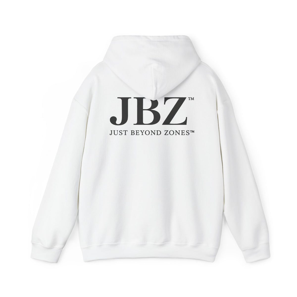 JBZ Just Beyond Zones Unisex Hoodie – Minimalist Streetwear Pullover Sweatshirt