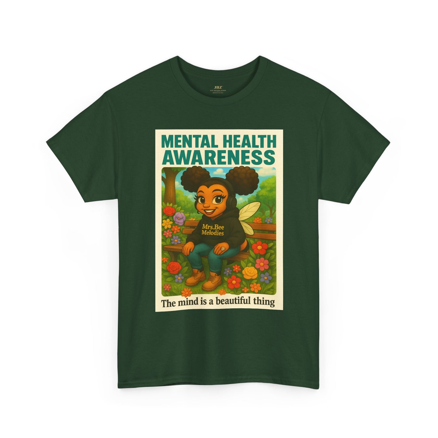 JBZ™ Mind Is Beautiful Tee | Mental Health Awareness Collection