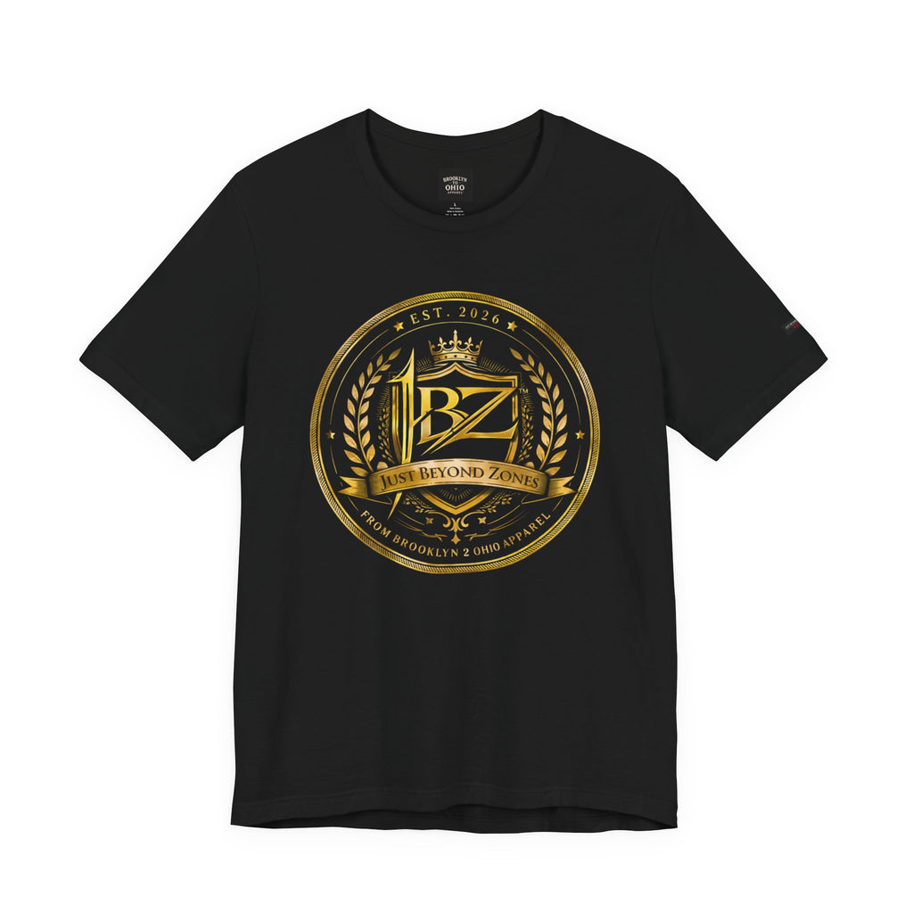JBZ Royal Crest Graphic T-Shirt – Just Beyond Zones Streetwear
