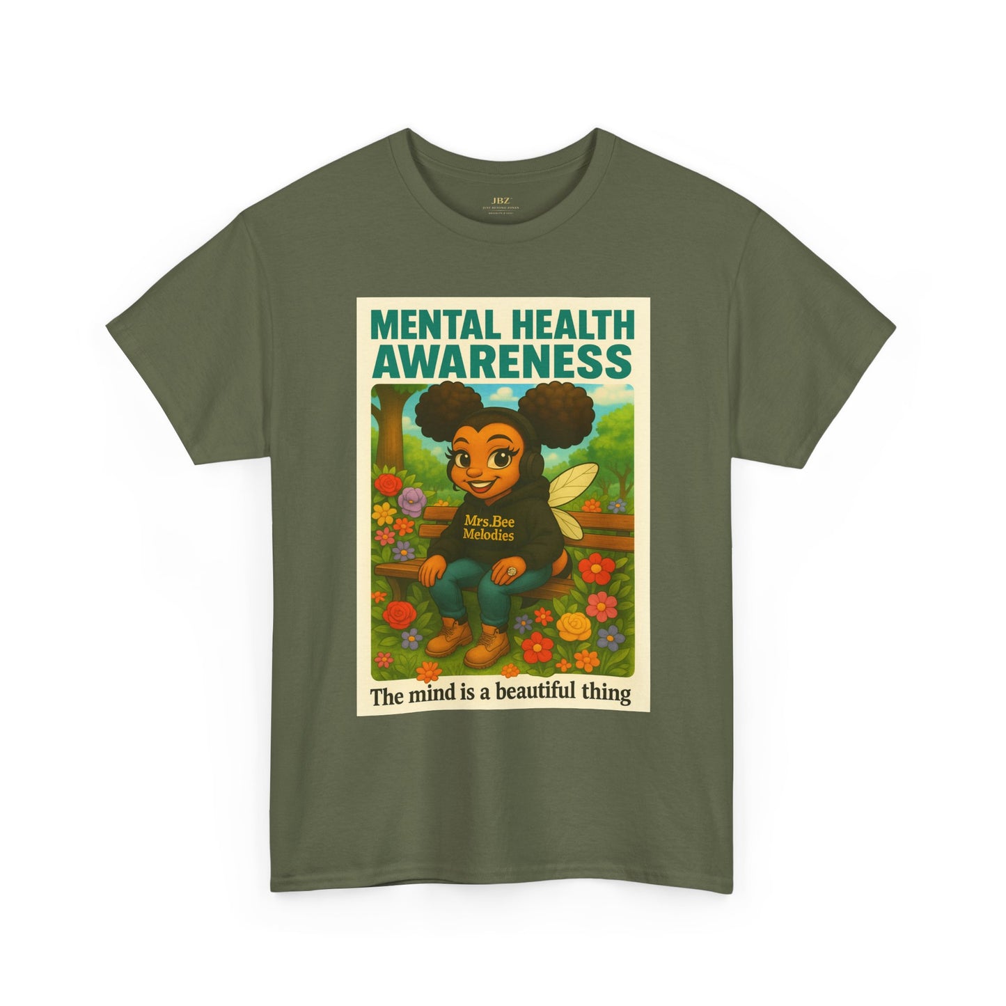 JBZ™ Mind Is Beautiful Tee | Mental Health Awareness Collection