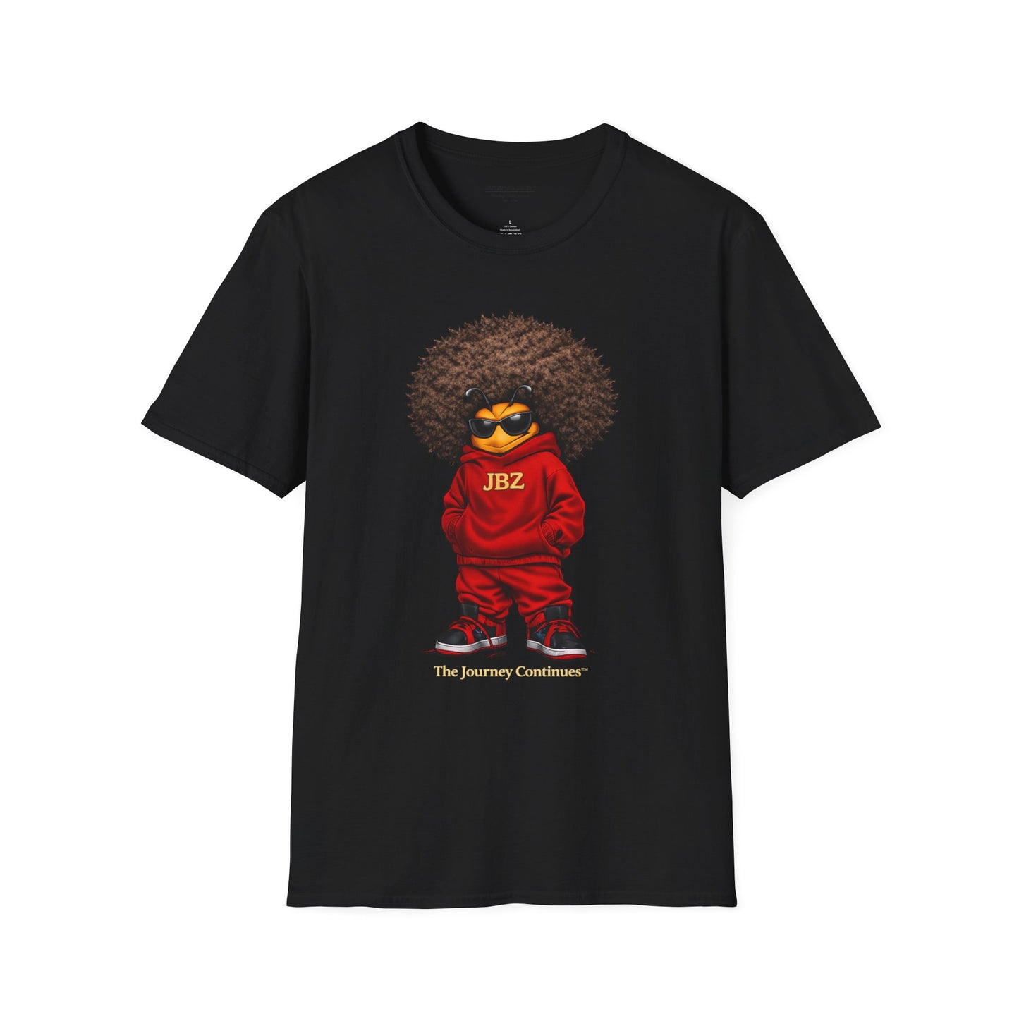 JBZ Guardian Bee Honey Edition Red Graphic T-Shirt | Brooklyn 2 Ohio Apparel