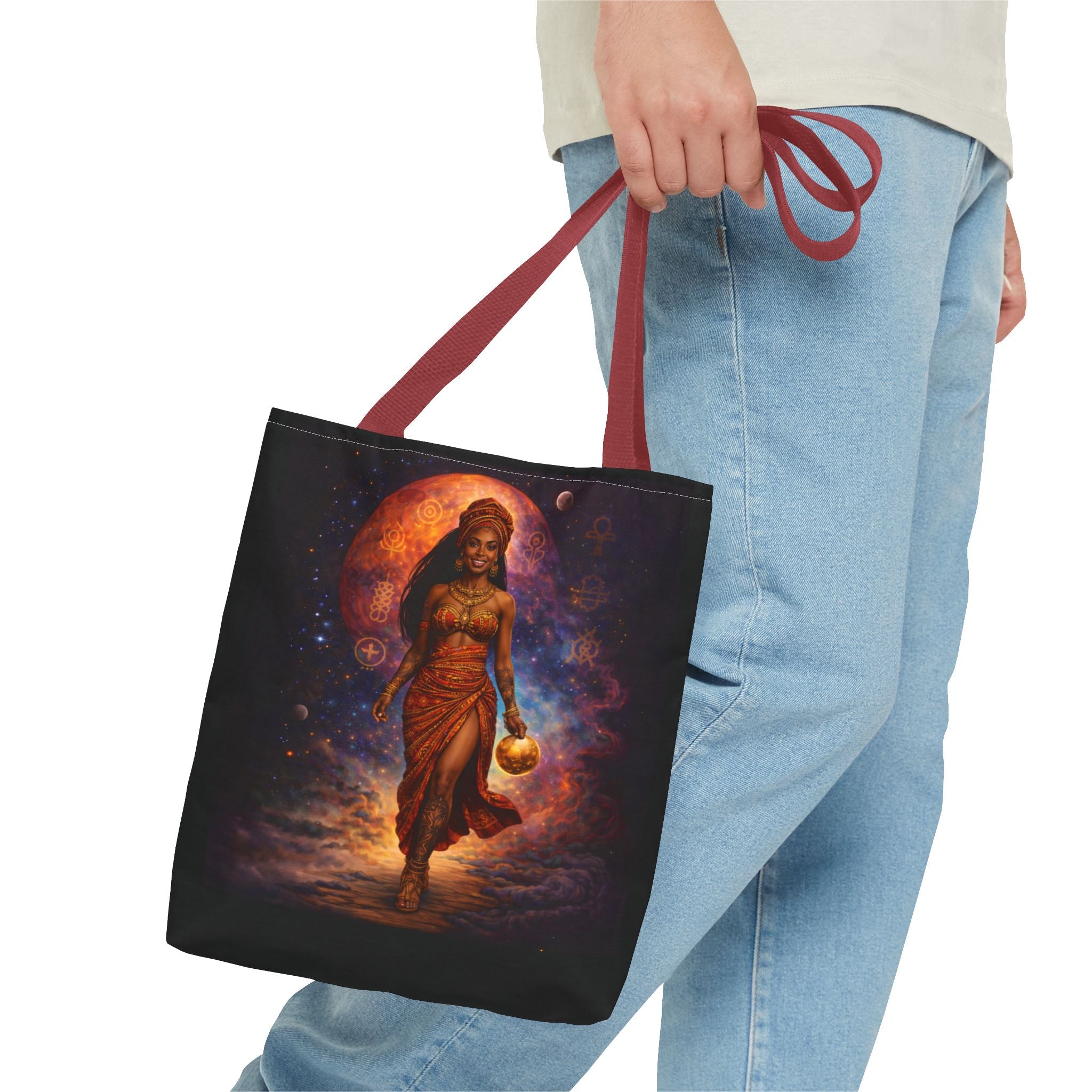 Cosmic Goddess Tote Bag