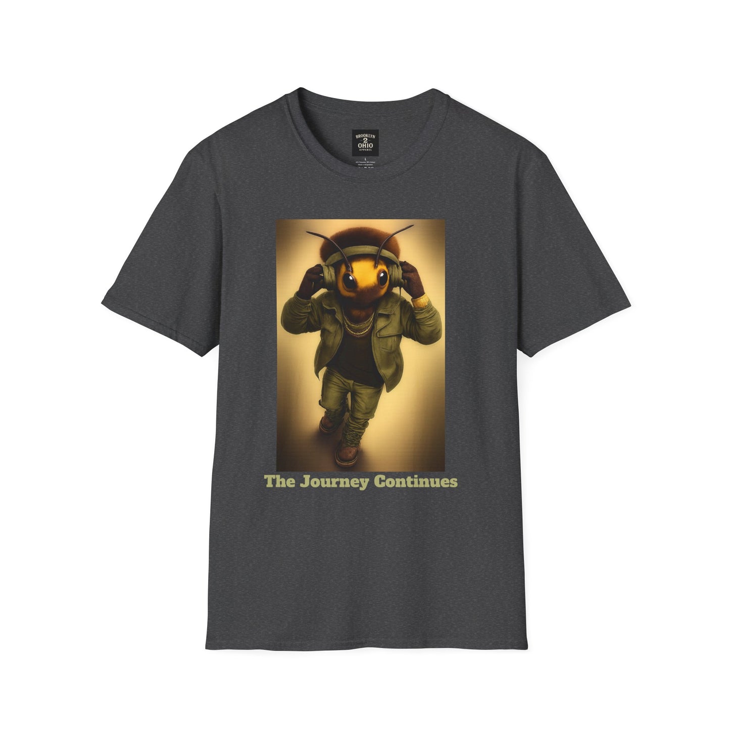 JBZ Guardian Bee “The Journey Continues” Graphic T-Shirt | Brooklyn 2 Ohio Apparel