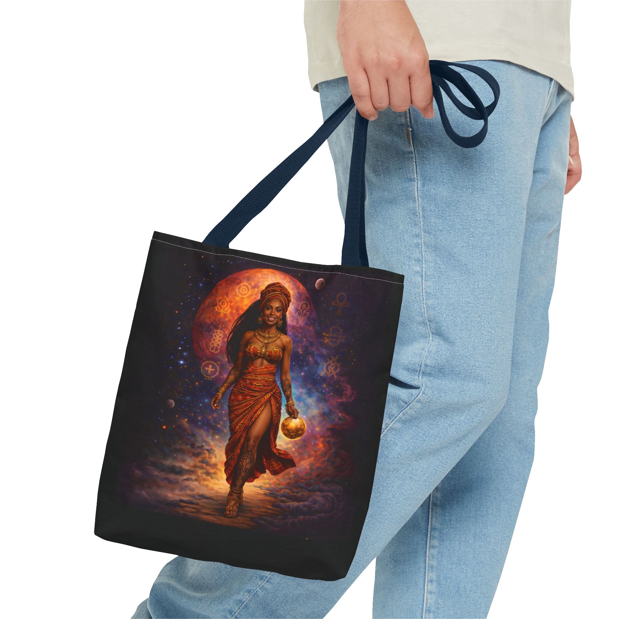 Cosmic Goddess Tote Bag