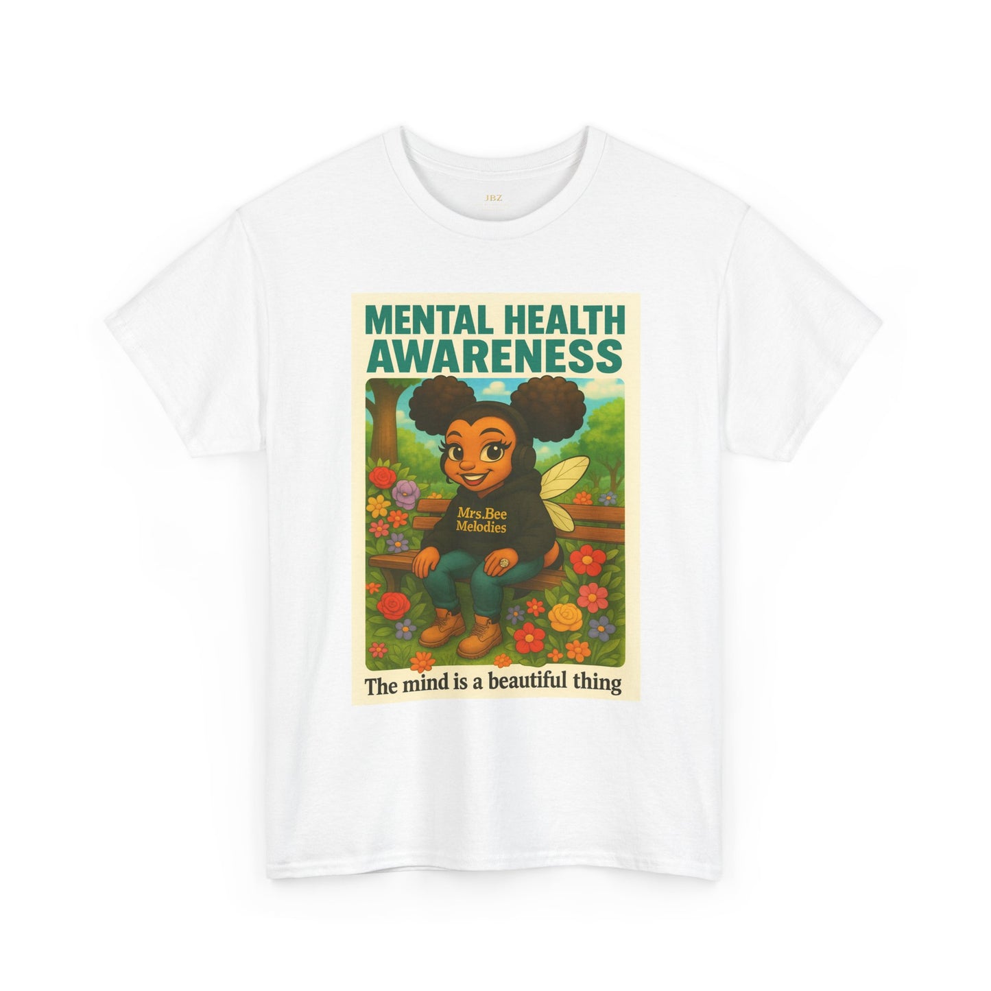 JBZ™ Mind Is Beautiful Tee | Mental Health Awareness Collection