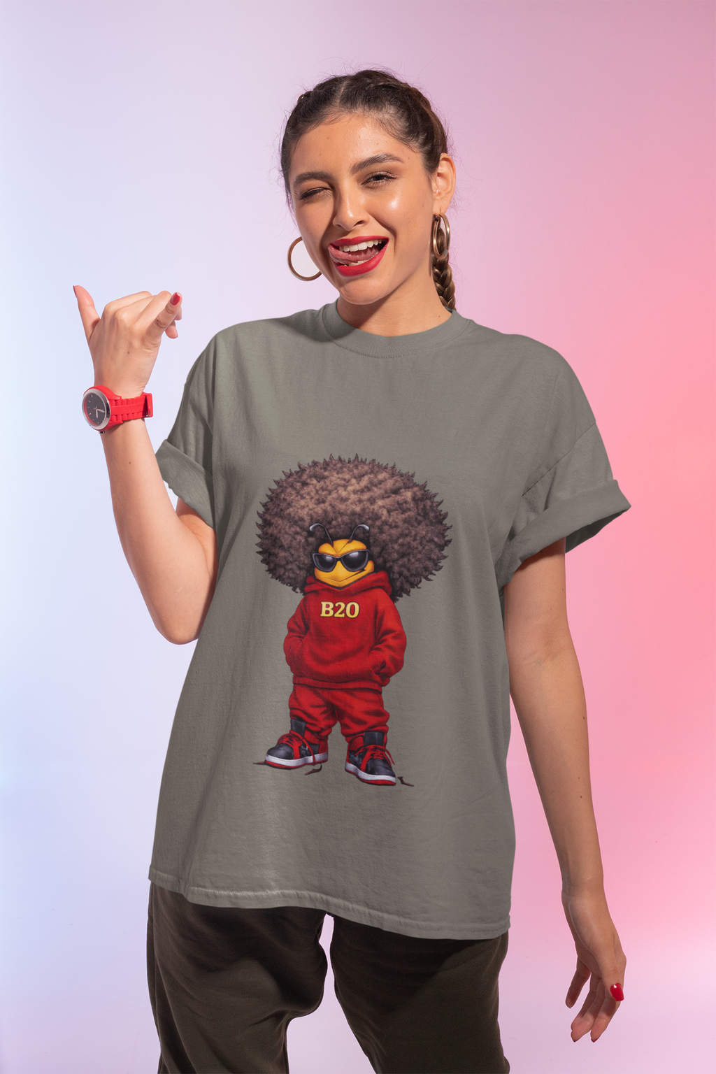 Honey Guardian Red T-Shirt