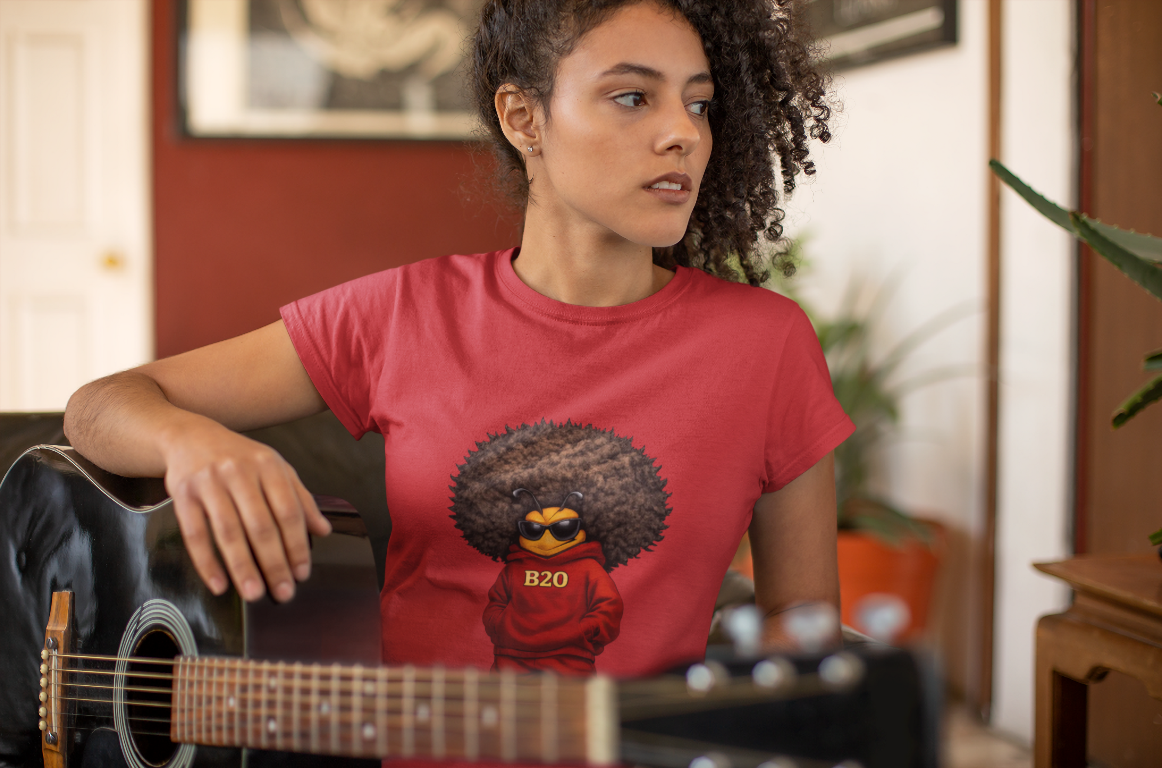 Honey Guardian Red T-Shirt