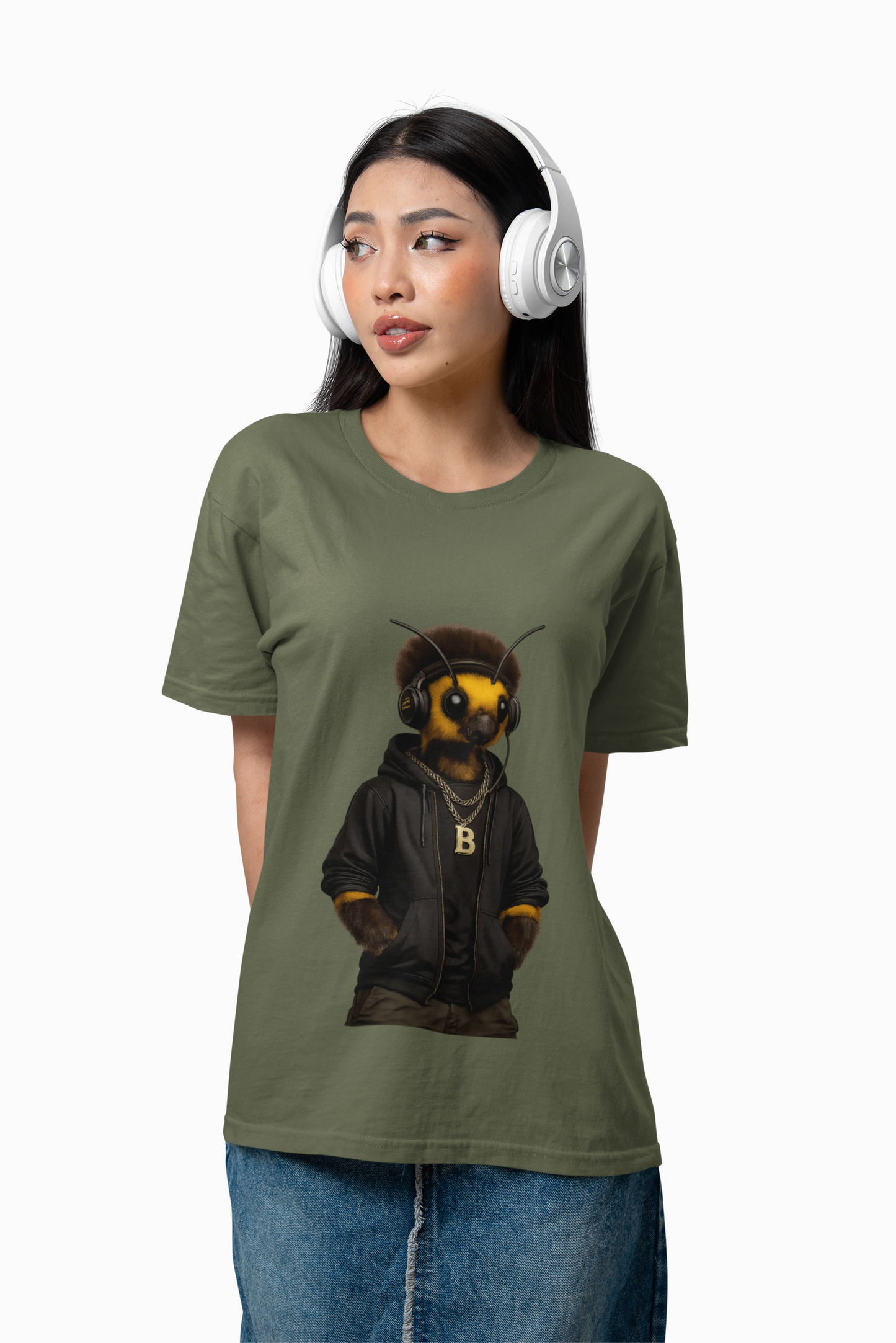 JBZ Guardian Bee Honey Graphic T-Shirt | Brooklyn 2 Ohio Apparel