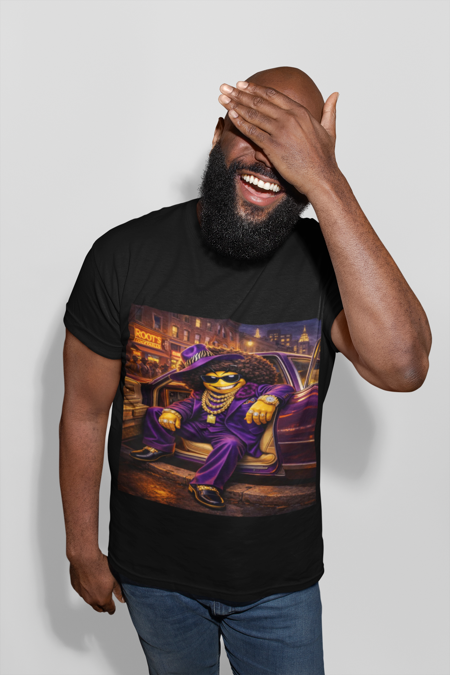 JBZ™ Harlem Renaissance Tee | Midnight City Collection
