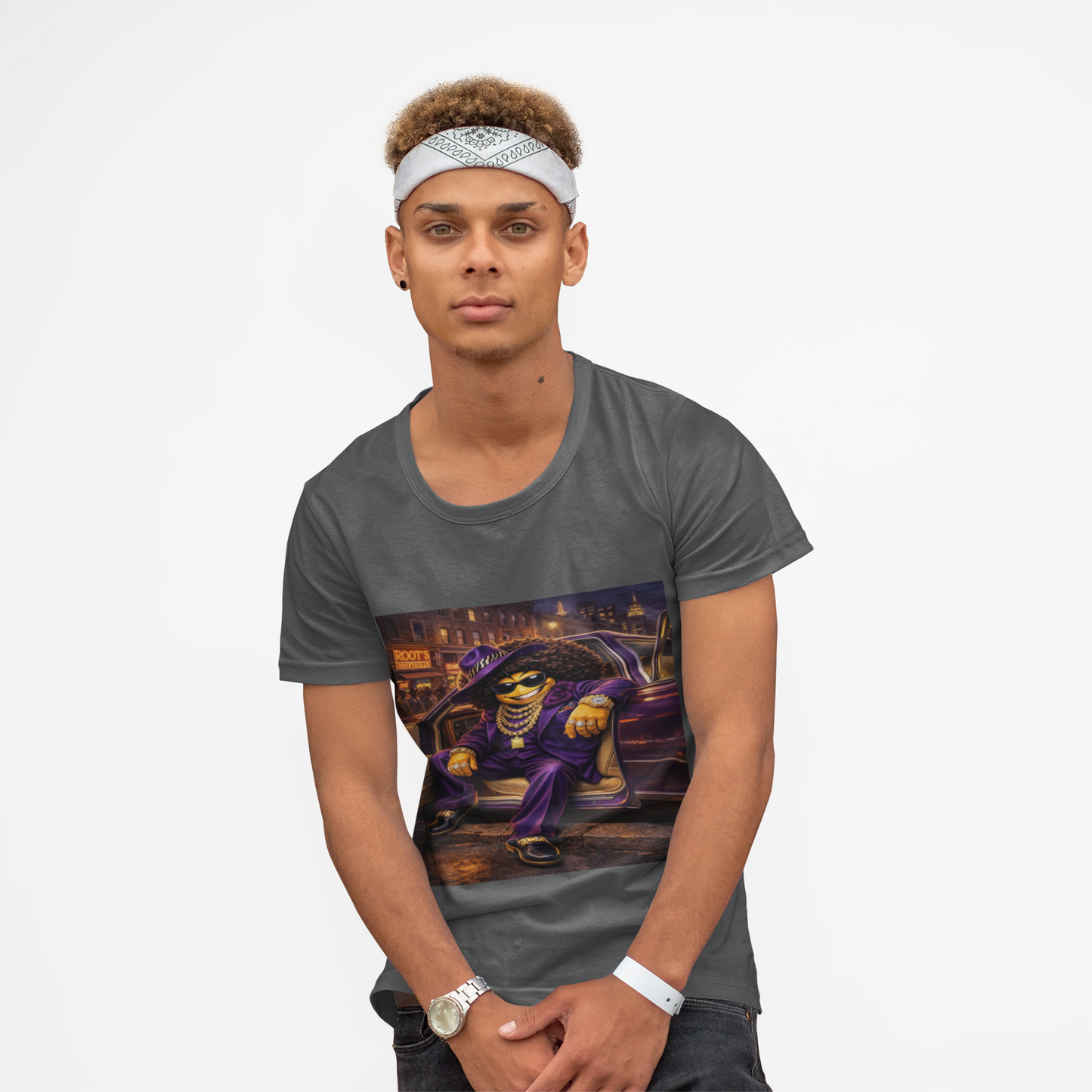 JBZ™ Harlem Renaissance Tee | Midnight City Collection