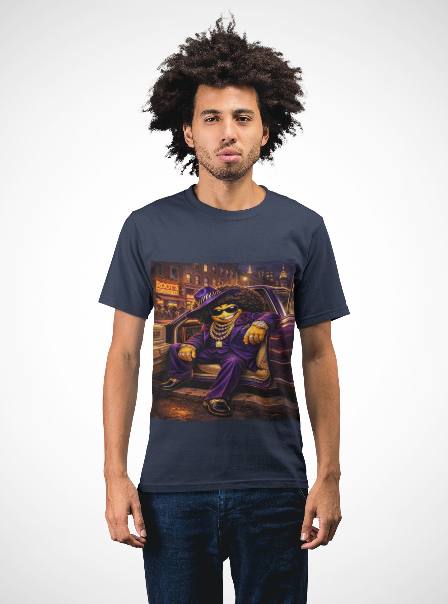 JBZ™ Harlem Renaissance Tee | Midnight City Collection