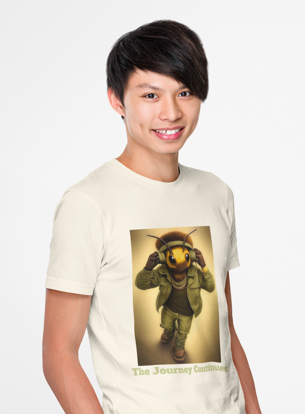 The Journey Continues Bee Character T-Shirt