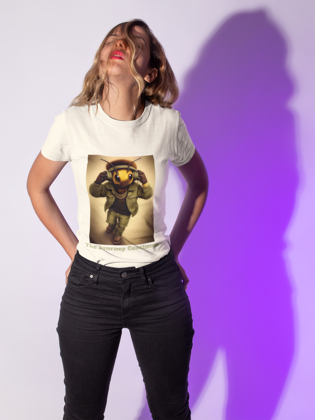 The Journey Continues Bee Character T-Shirt