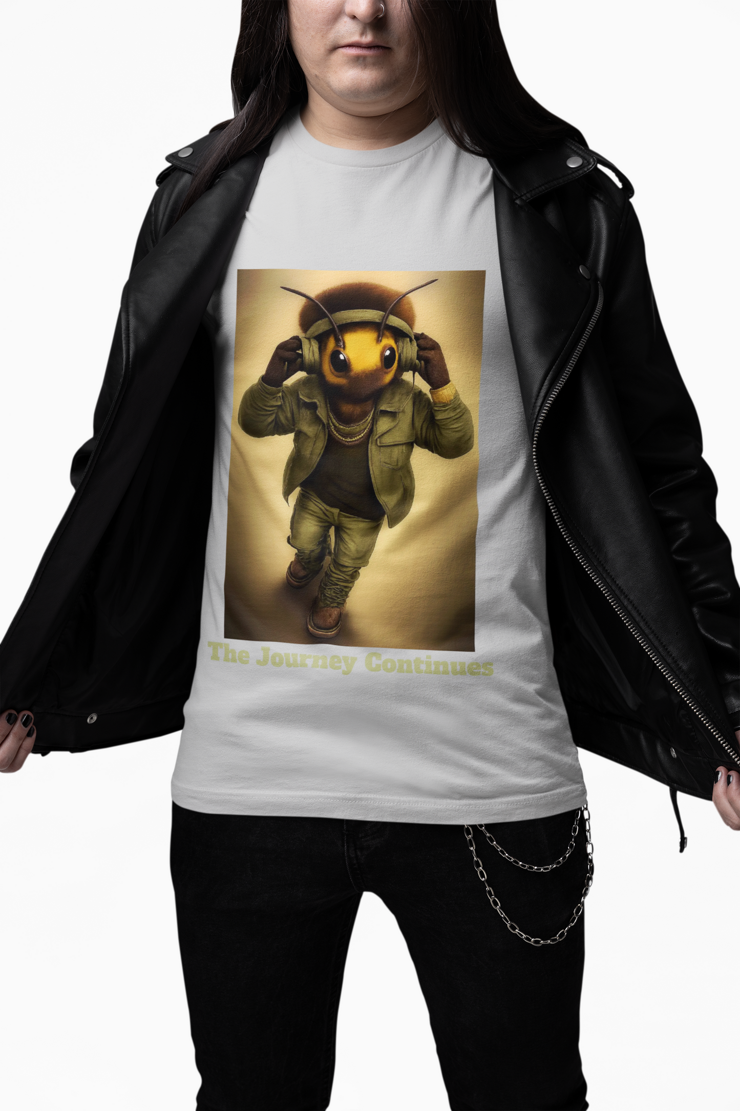 JBZ Guardian Bee “The Journey Continues” Graphic T-Shirt | Brooklyn 2 Ohio Apparel