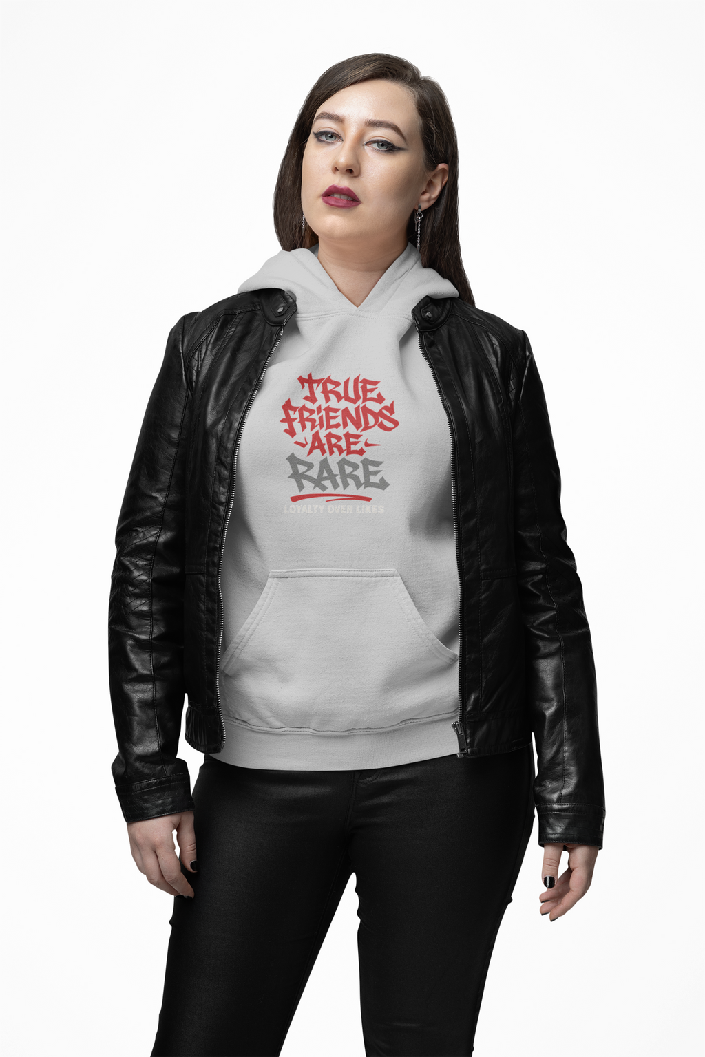 True Friends Are Rare Hoodie - Hooded Sweatshirt