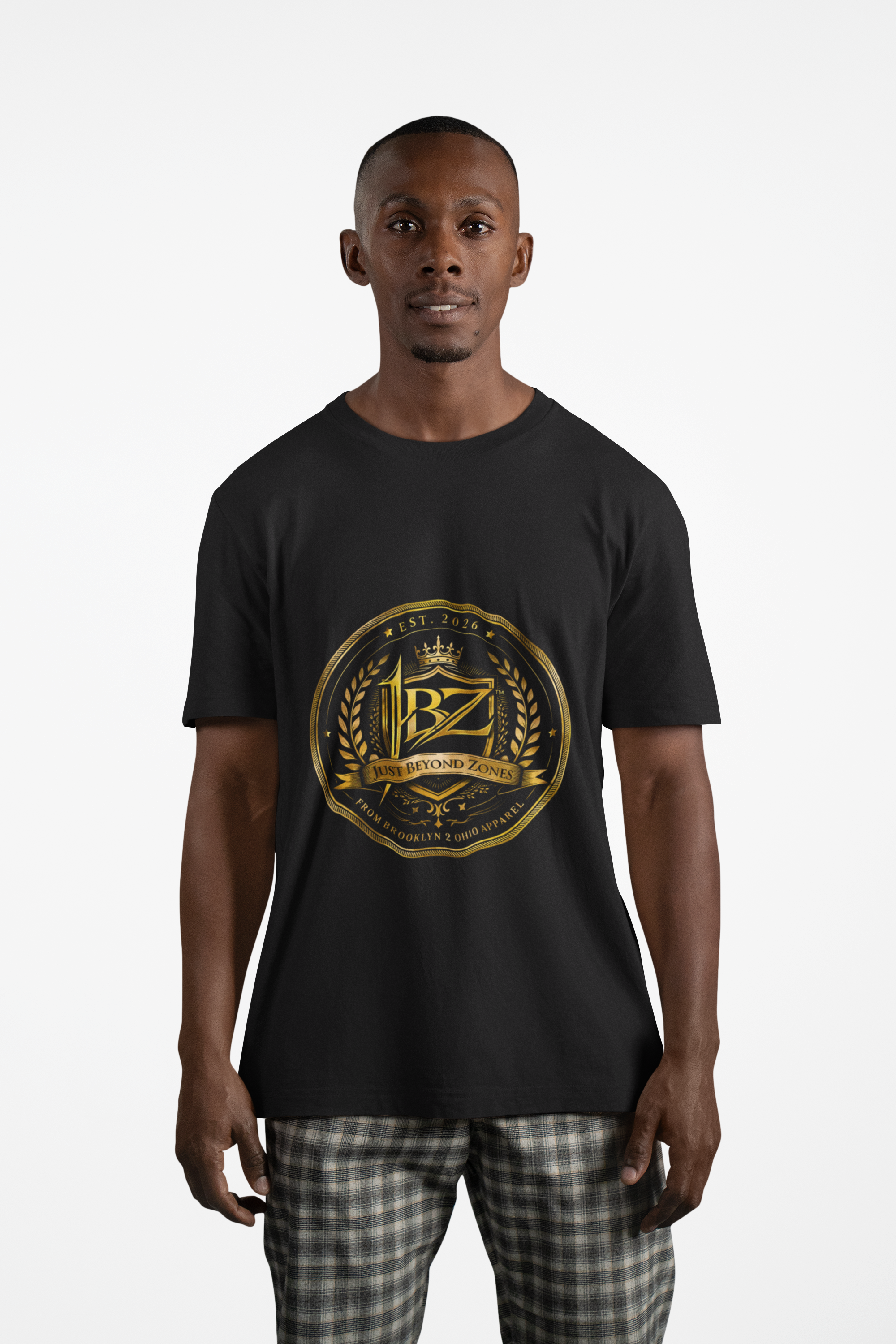 JBZ Royal Crest Graphic T-Shirt – Just Beyond Zones Streetwear
