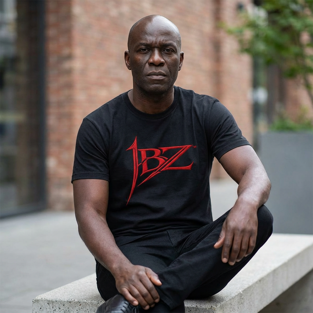JBZ Signature Logo Tee – Just Beyond Zones Streetwear T-Shirt