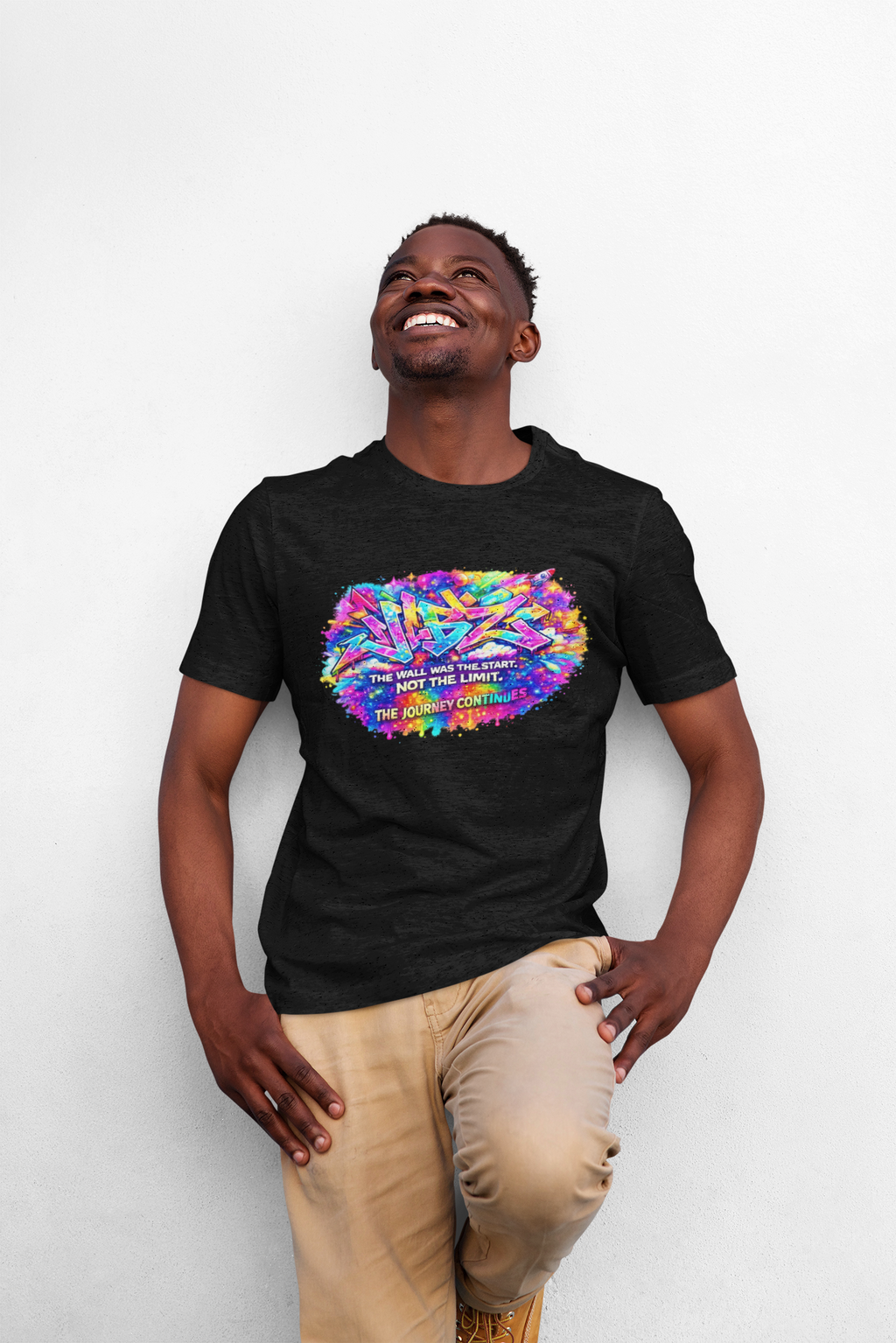 JBZ™ Not The Limit Cosmic Graffiti T-Shirt