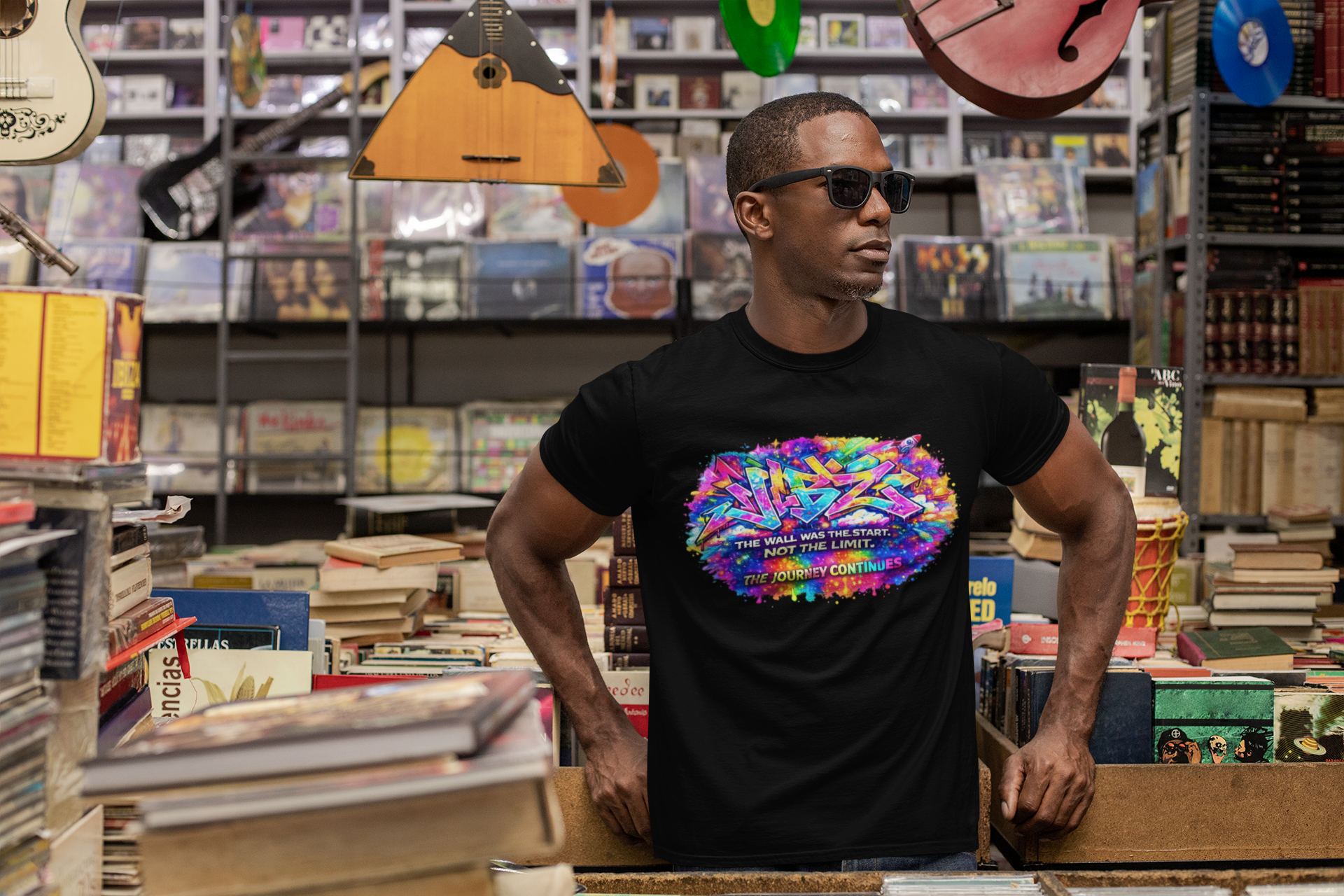 JBZ™ Not The Limit Cosmic Graffiti T-Shirt