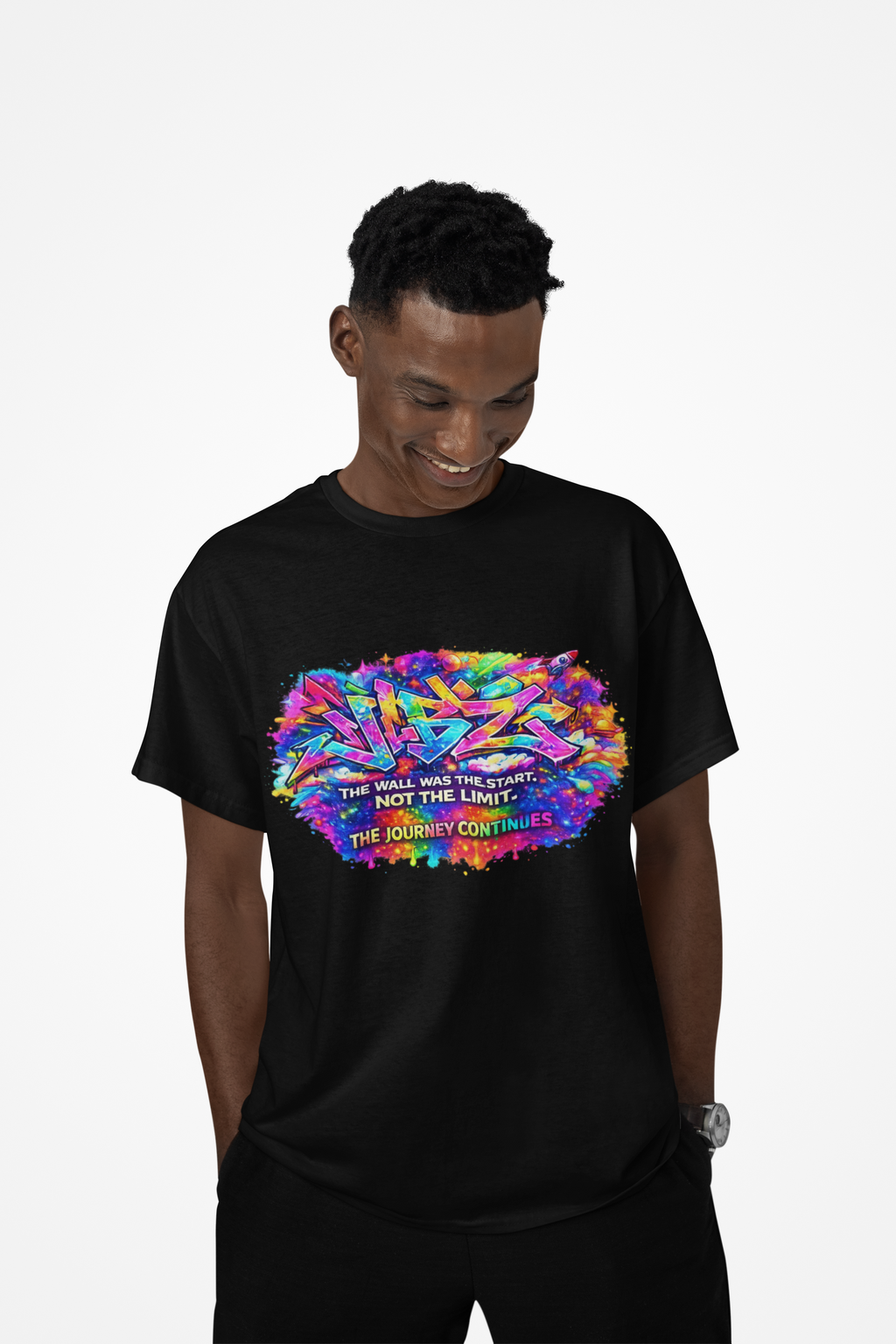 JBZ™ Not The Limit Cosmic Graffiti T-Shirt