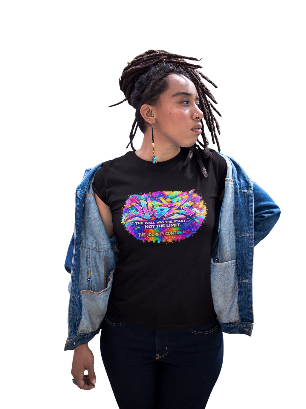 JBZ™ Not The Limit Cosmic Graffiti T-Shirt