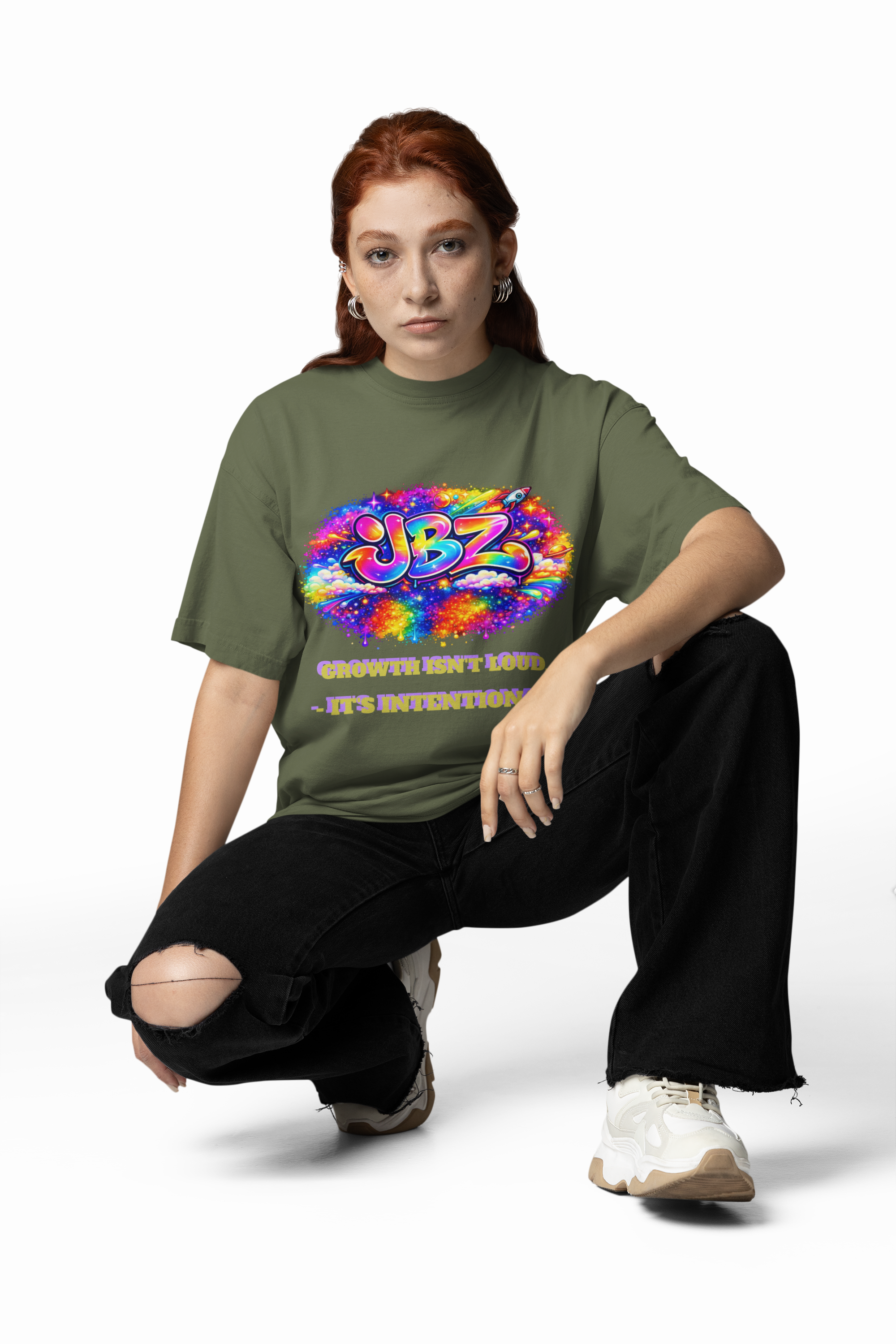 JBZ Just Beyond Zones™ Intentional Growth Graphic T-Shirt