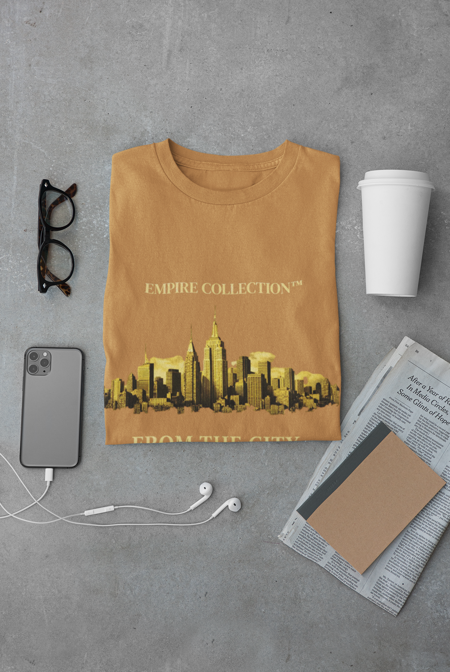 JBZ™ Empire Collection Oversized Tee | Luxury Streetwear Heritage Edition