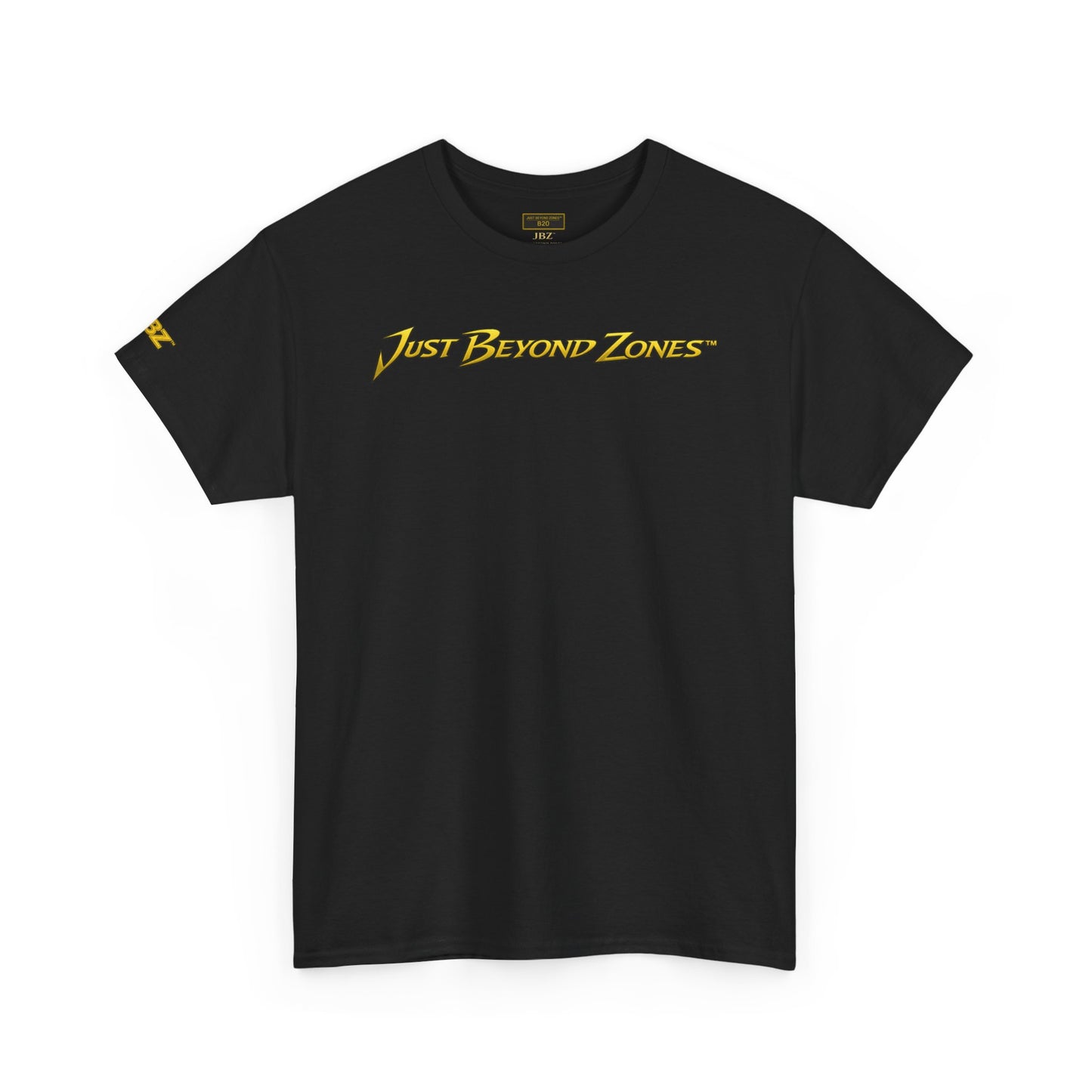 Just Beyond Zones Gold Logo T-Shirt – Unisex Cotton Tee (Gildan 5000)