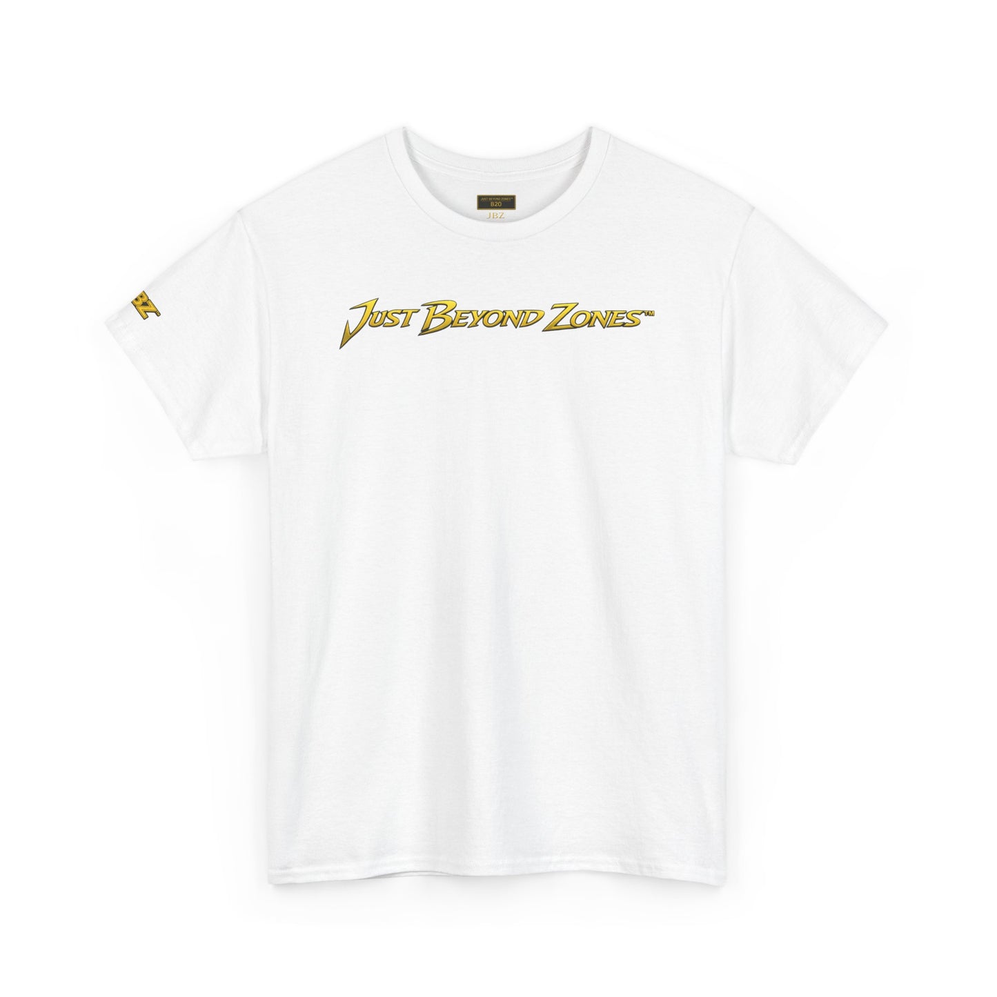 Just Beyond Zones Gold Logo T-Shirt – Unisex Cotton Tee (Gildan 5000)
