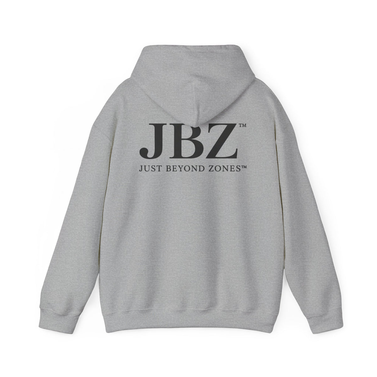 JBZ Just Beyond Zones Unisex Hoodie – Minimalist Streetwear Pullover Sweatshirt