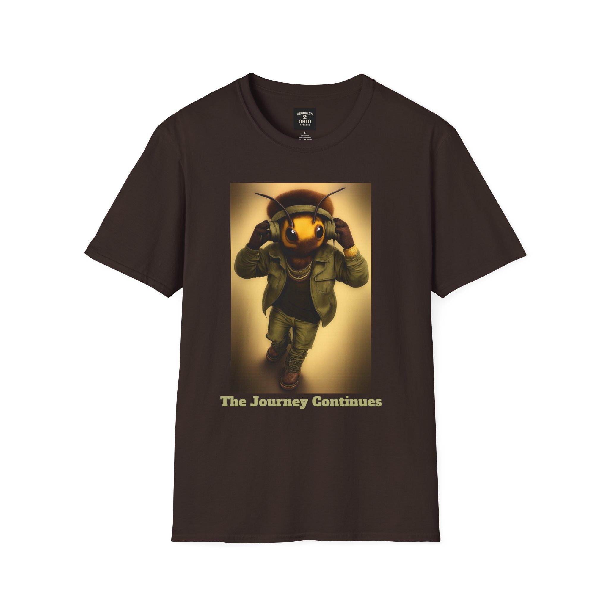 The Journey Continues Bee Character T-Shirt