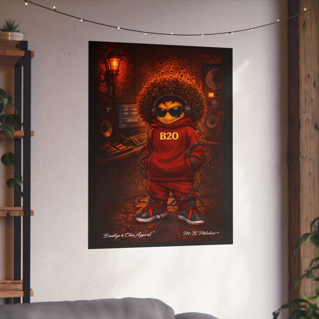 B2O Studio Vibes – Fine Art Poster Print
