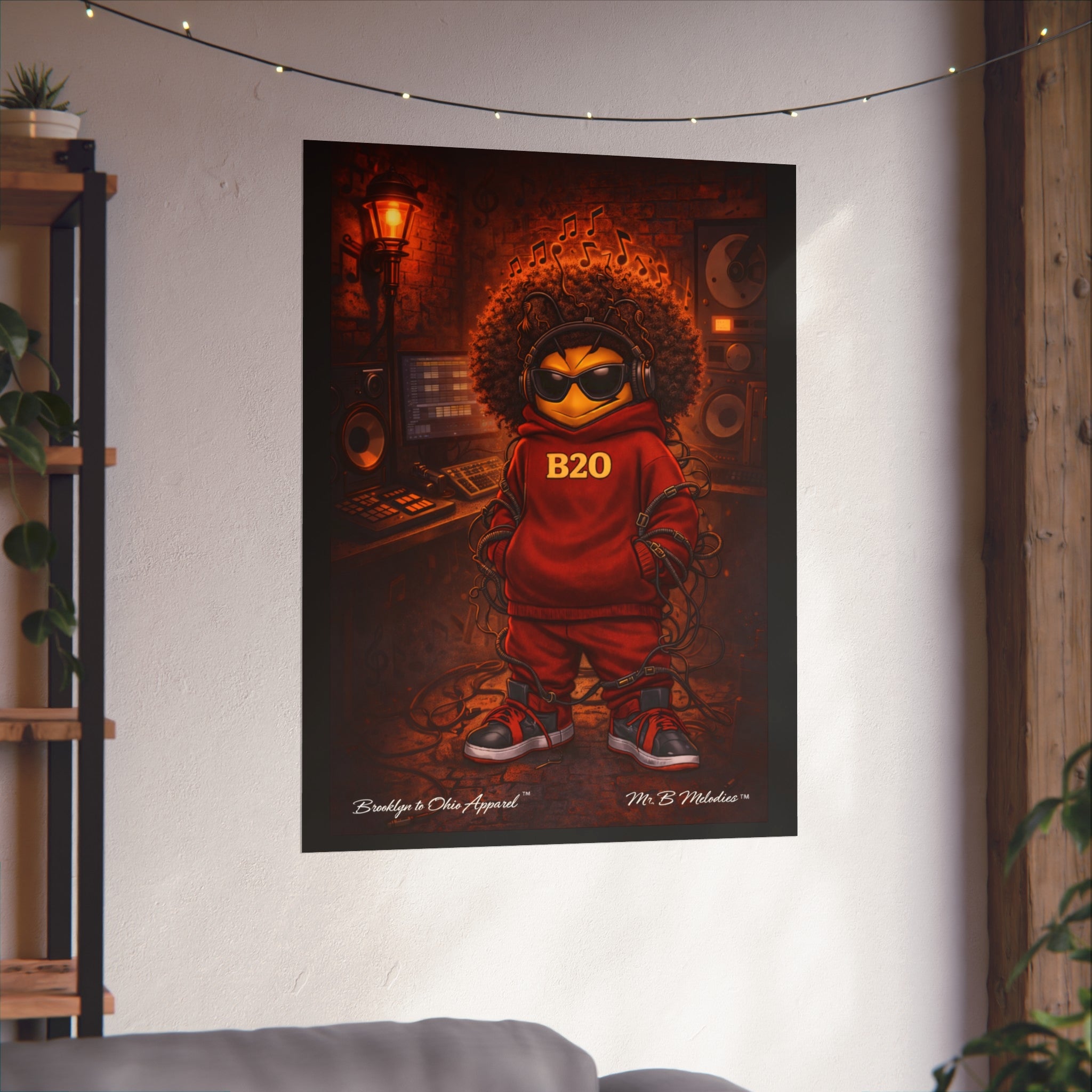 B2O Studio Vibes – Fine Art Poster Print