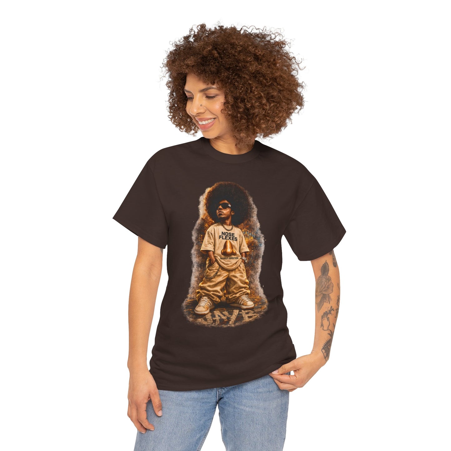 Nose Flexes™ “Ambition State of Mind” Vintage Graphic Tee | JBZ™